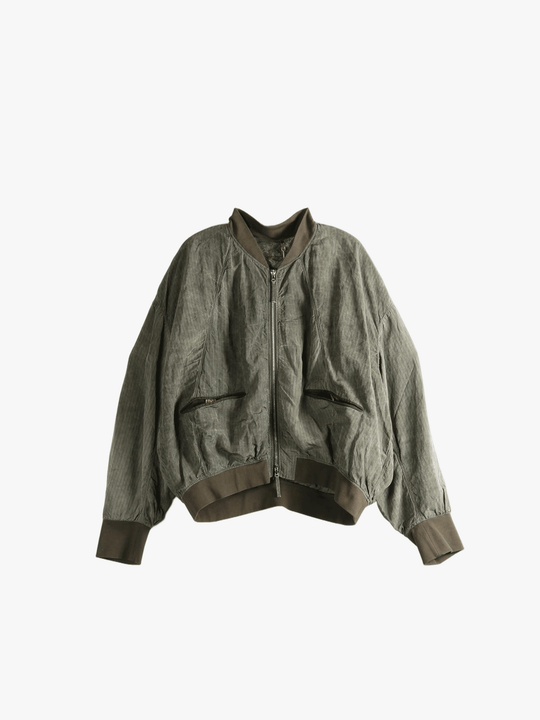 Green jacket, front view