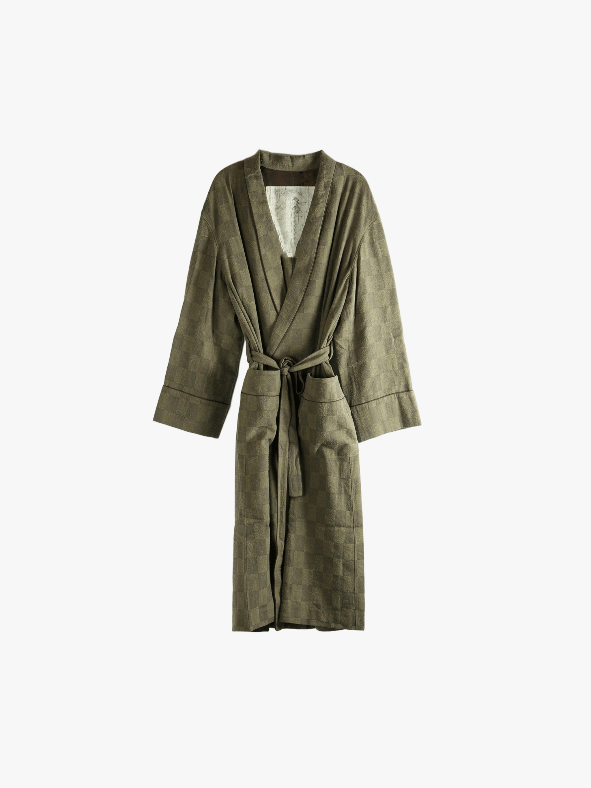 Green jacket, front view