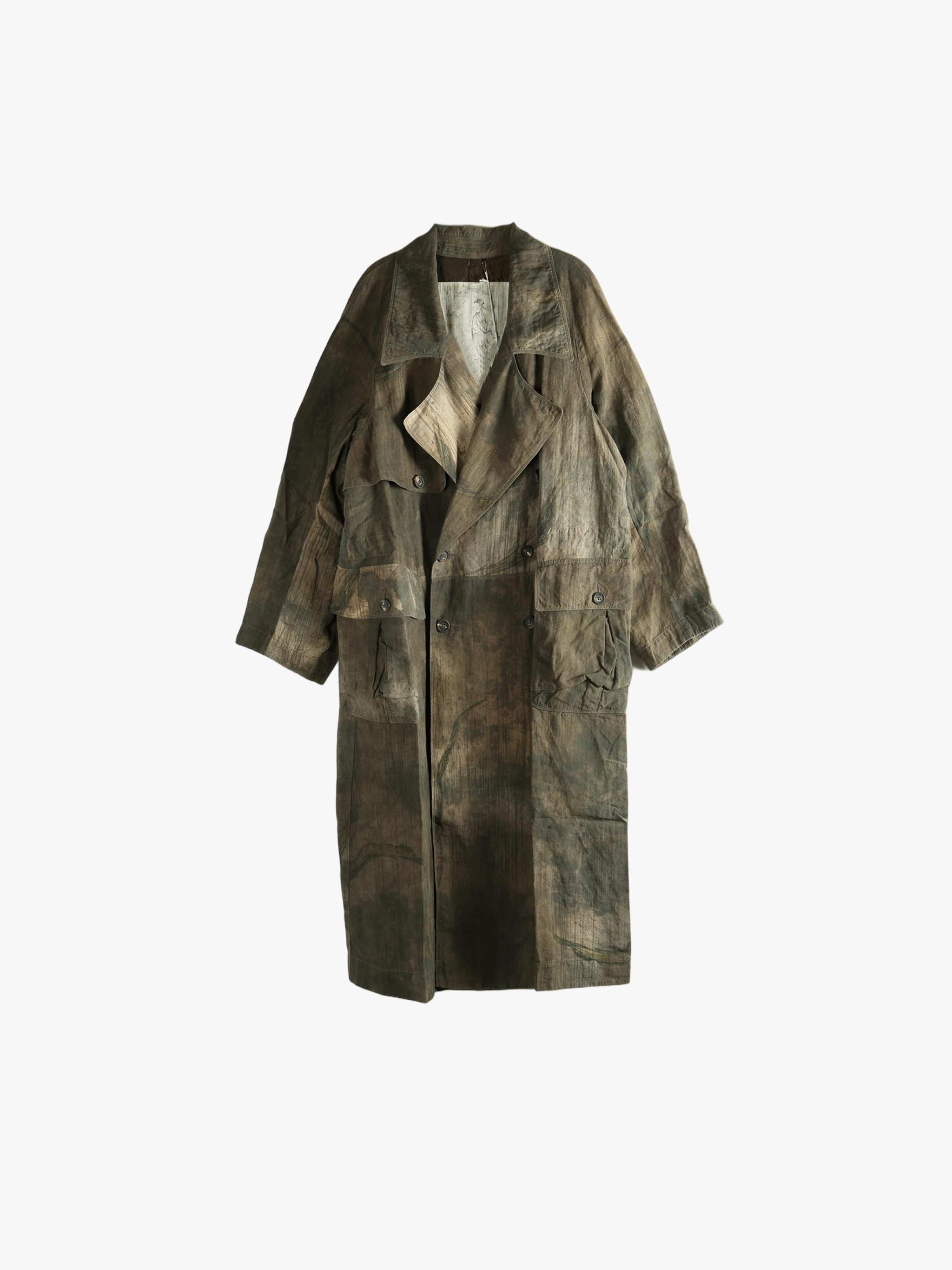 Green jacket, front view
