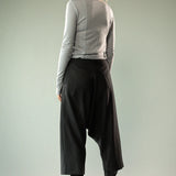 Grey knitwear, full body view