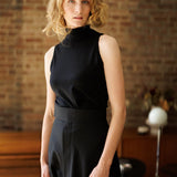 Black pants, full body view