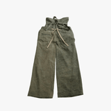 Green pants,front view