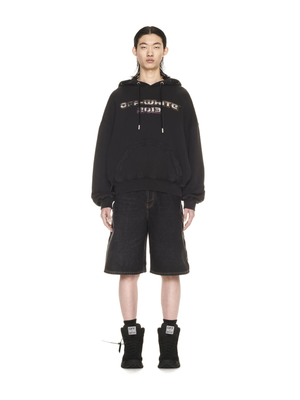 OFF-WHITE Men Digit Bacchus Double String Hoodie