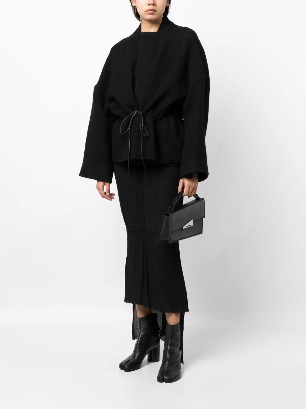 Rick Owens Women Drawstring Fastening Wool Jacket – Atelier New York