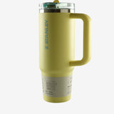 Yellow tumbler, front view