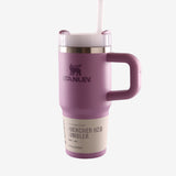 Purple tumbler, front view