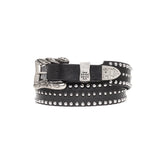 Black belt, front view