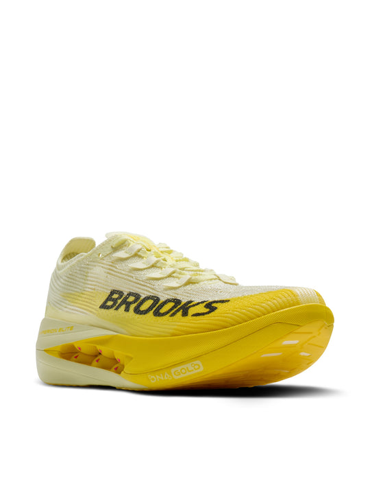 Yellow shoes, side view