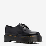 DR. MARTENS - 1461 Quad Polished Smooth Leather Derby Shoes