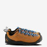 Brown sneakers, front view