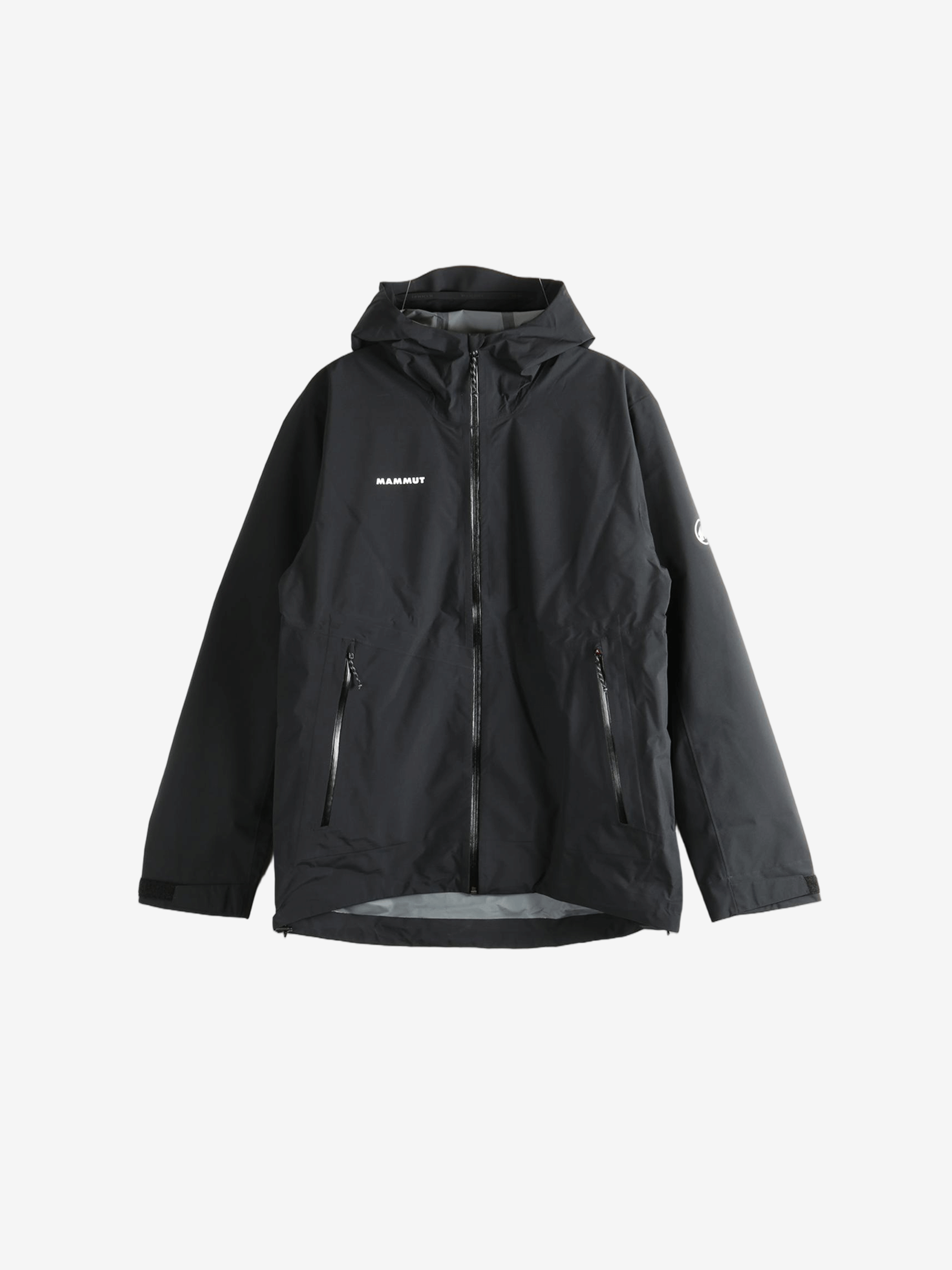 Black jacket, front view