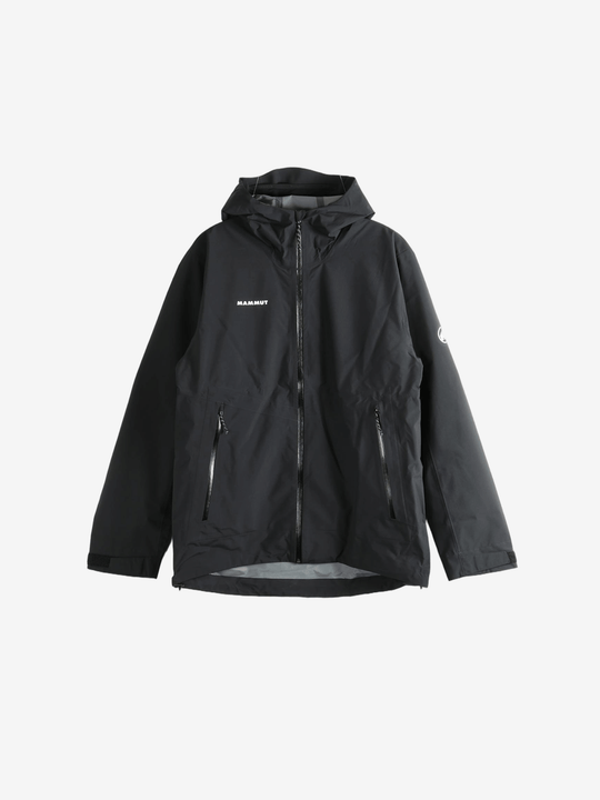 Black jacket, front view