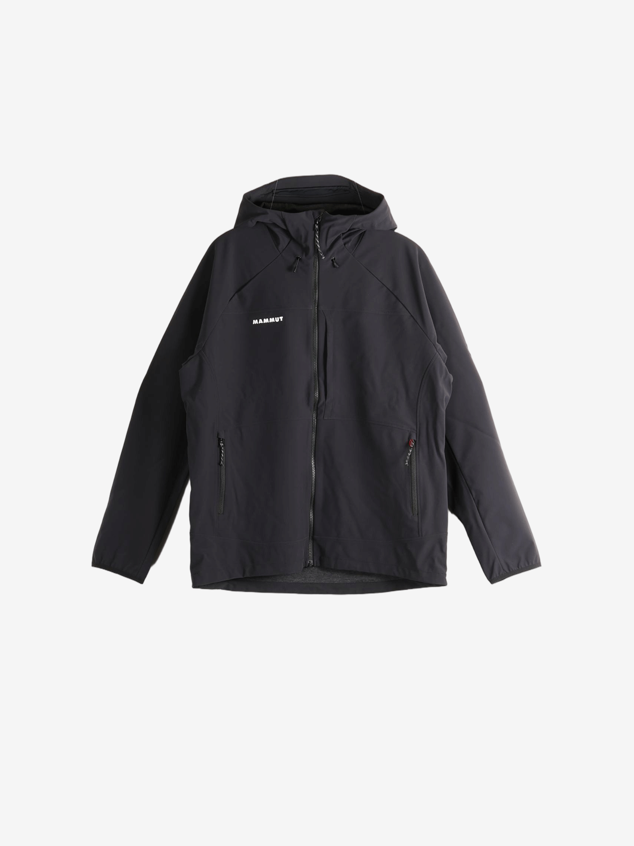 Black jacket , front view