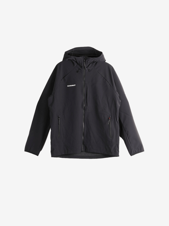 Black jacket , front view