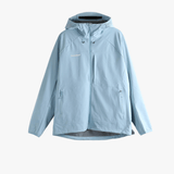 Blue jacket , front view