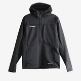 Black jacket, front view