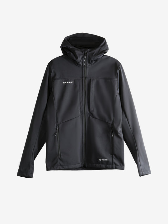 Black jacket, front view