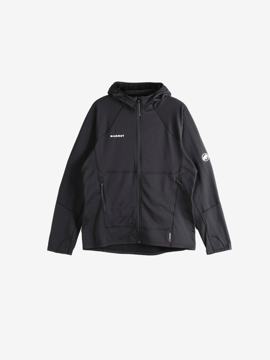 Black jacket, front view