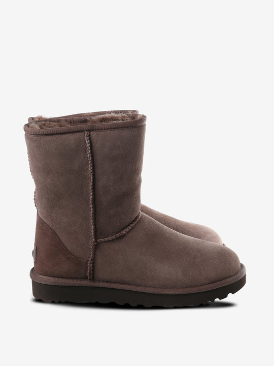 Brown shoes, front view