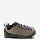Tan sneakers, front view
