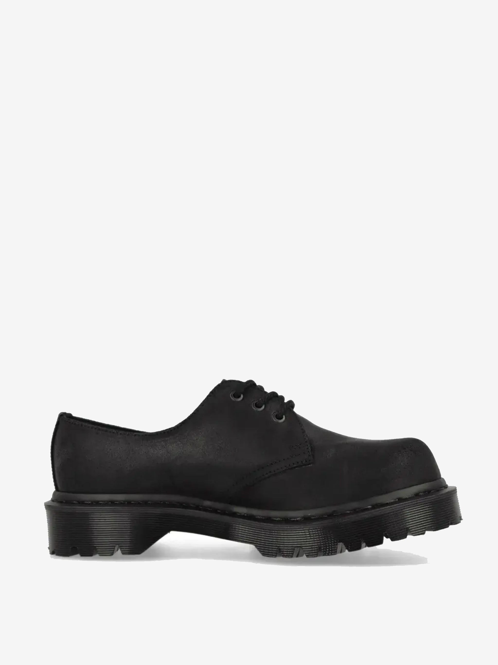Dr. Martens, 1461 Bex Made In England Bump Toe Leather Shoes In Black, Size 5