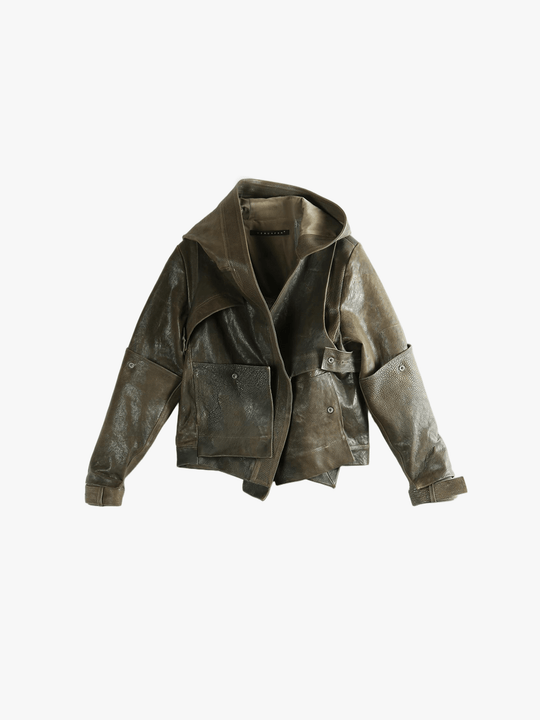 Black jacket,front view