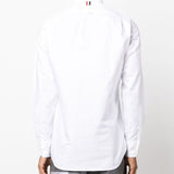 THOM BROWNE - Men Classic Oxford Shirt With Grosgrain Placket
