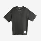 Black t-shirt, front view