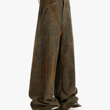 Brown pants, front view