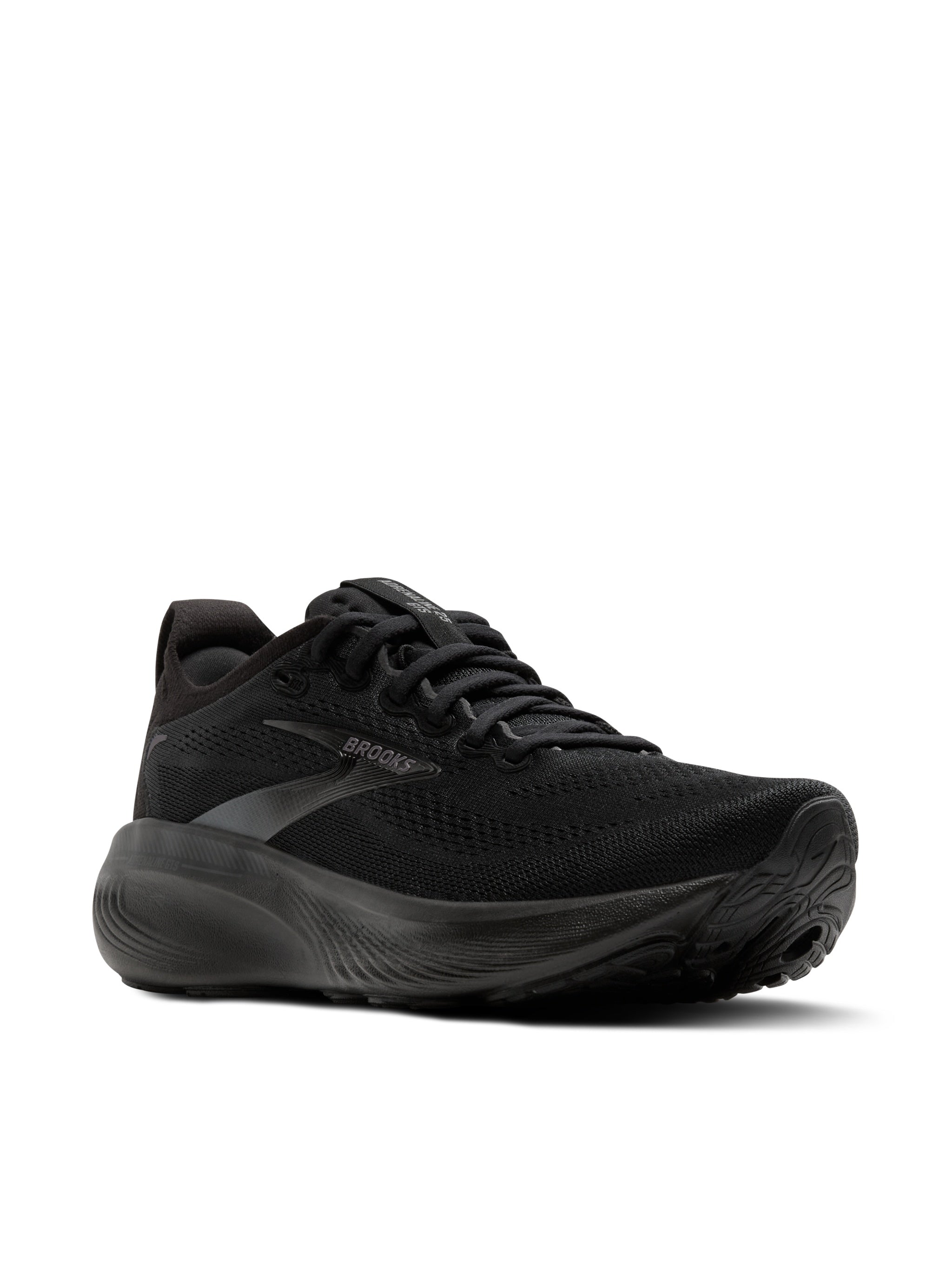 Black shoes, side view