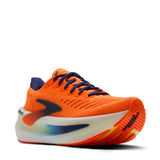 Orange shoes, side view