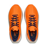 Orange shoes, front view