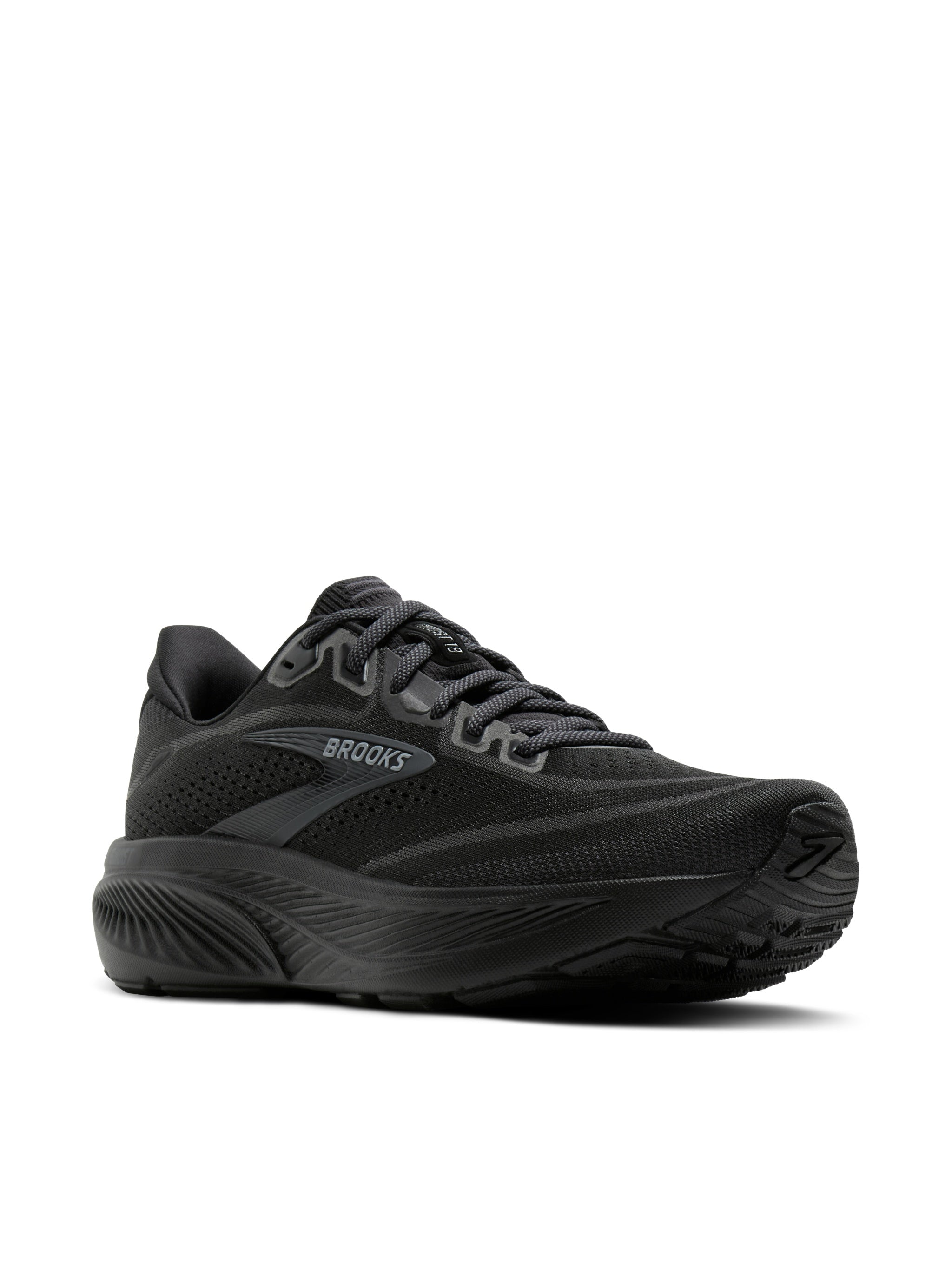 Black shoes, side view