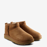 Brown shoes, side view