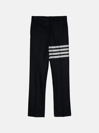 THOM BROWNE - Men Low Rise Drop Crotch Backstrap Trouser In Engineered 4 Bar Flannel