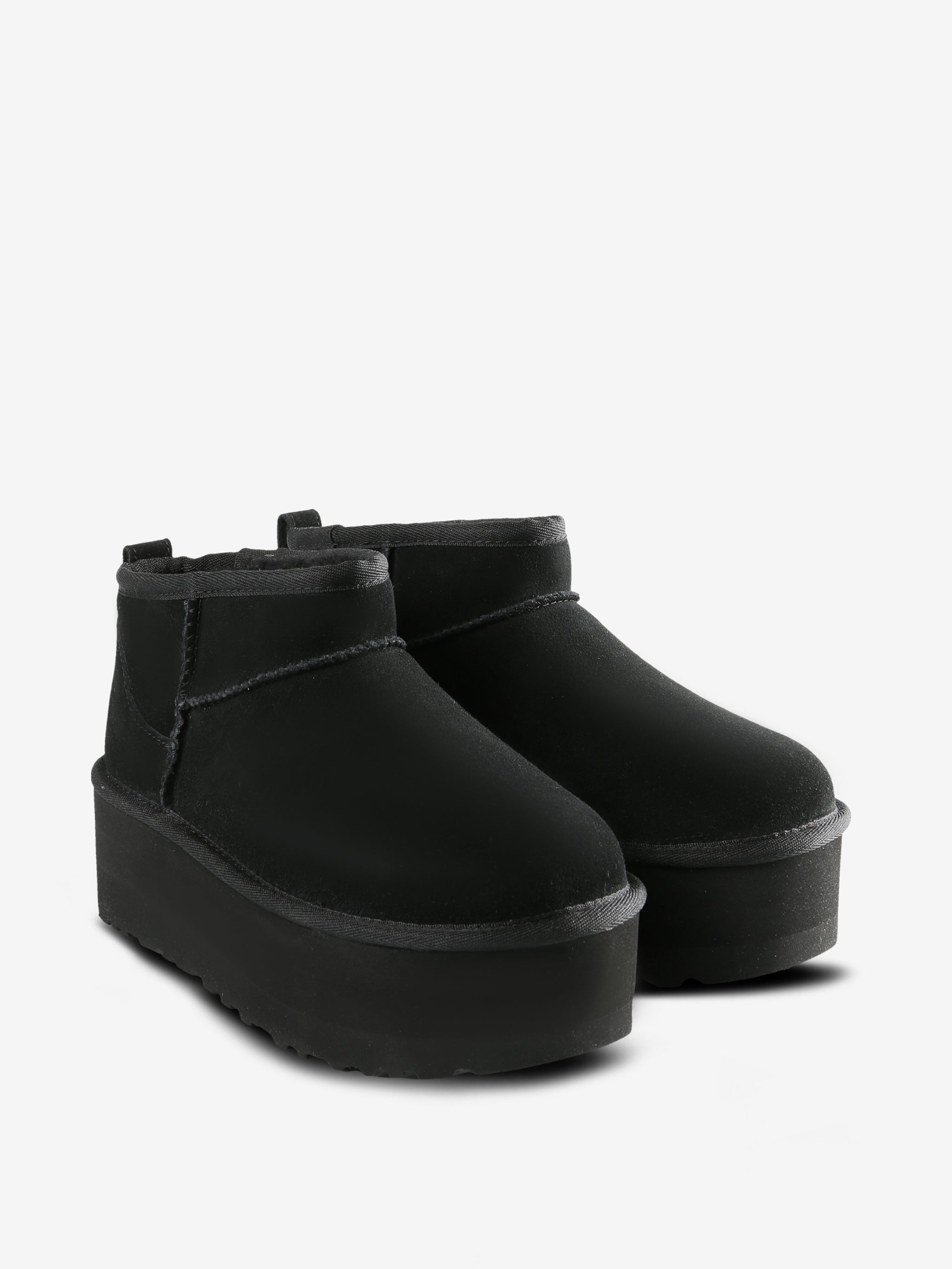 Black shoes,side view