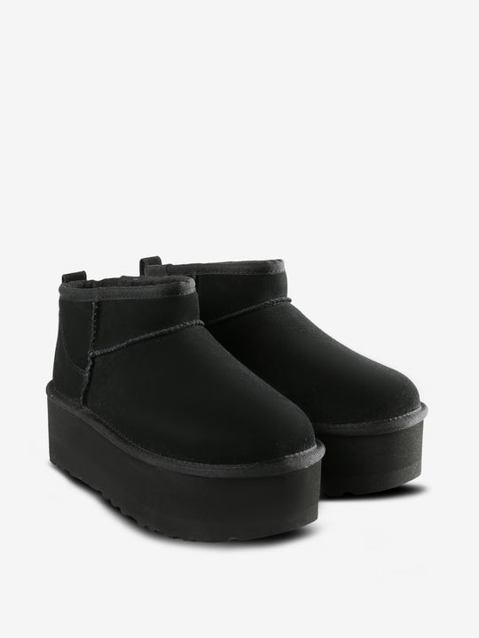 Black shoes,side view