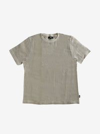 STUSSY - Men Cotton Mesh Short Sleeve Crew Tee