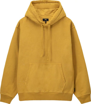 STUSSY - Men Pigment Dyed Fleece Hoodie