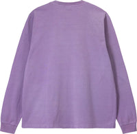 STUSSY - Men Pigment Dyed Crew Long-Sleeve