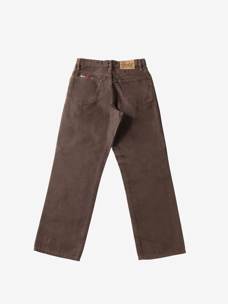 STUSSY - Men Washed Canvas Classic Jean