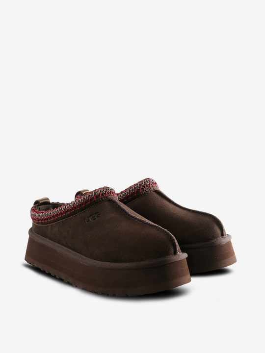 Brown shoes,side view