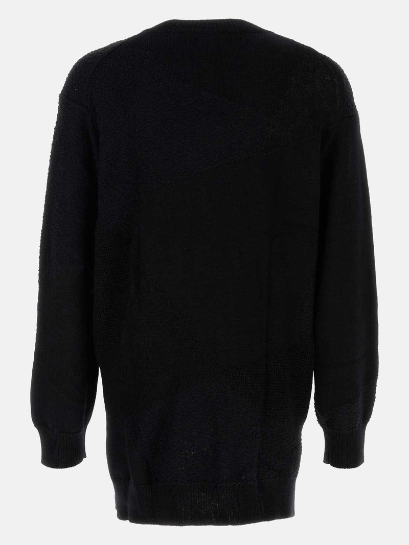 YOHJI YAMAMOTO POUR HOMME - Men V Neck Sweater