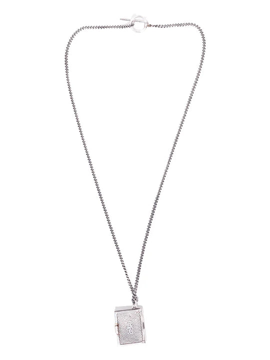 Grey jewelry, back view