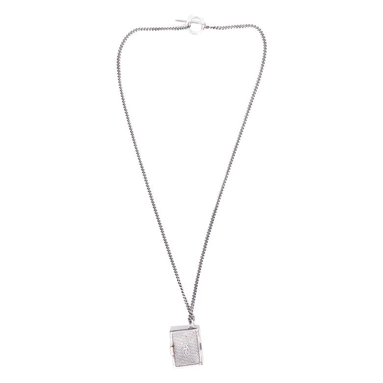 Grey jewelry, back view