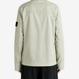 Tan shirt, full body view