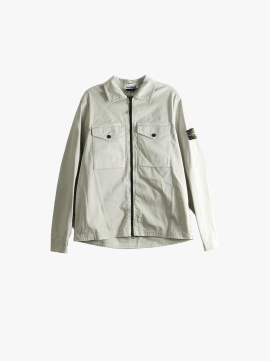 Tan shirt, front view