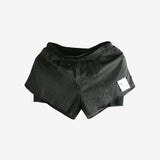 Black shorts,front view