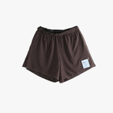 Brown shorts, front view