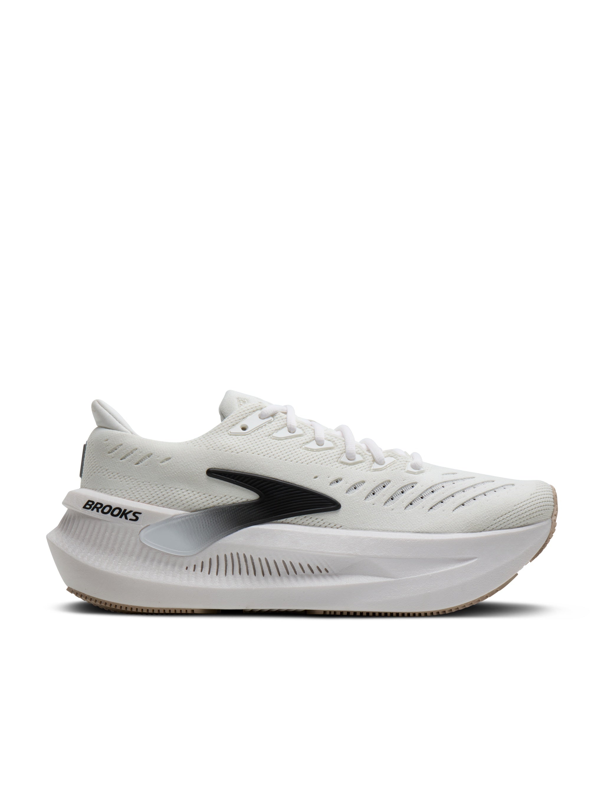 White shoes, side view
